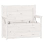 Solid white pine wood bench 112.5x51.5x96.5 cm by vidaXL, Banks - Ref: Foro24-823560, Price: 143,74 €, Discount: %