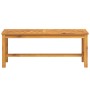 Solid acacia wood garden bench 110 cm by vidaXL, garden benches - Ref: Foro24-362237, Price: 99,63 €, Discount: %