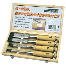 Brüder Mannesmann Chisel set 4 pieces 66104 by Brüder Mannesmann, Chisels and chisels - Ref: Foro24-420096, Price: 29,99 €, D...