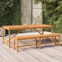 Gartenbank aus massivem Akazienholz, 180 cm von vidaXL, Gartenbänke - Ref: Foro24-362239, Preis: 188,63 €, Rabatt: %