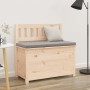 Solid pine wood bench 80x41x77 cm by vidaXL, Banks - Ref: Foro24-823549, Price: 82,12 €, Discount: %