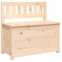 Solid pine wood bench 80x41x77 cm by vidaXL, Banks - Ref: Foro24-823549, Price: 82,12 €, Discount: %