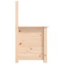 Solid pine wood bench 80x41x77 cm by vidaXL, Banks - Ref: Foro24-823549, Price: 82,12 €, Discount: %