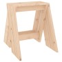 Stools 2 units solid pine wood 40x40x45 cm by vidaXL, Folding stools and chairs - Ref: Foro24-823659, Price: 38,26 €, Discoun...