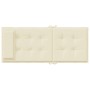 High back chair cushions 6 pcs Oxford fabric cream color by vidaXL, Cushions for chairs and sofas - Ref: Foro24-361882, Price...