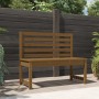 Garden bench solid pine wood honey brown 109 cm by vidaXL, garden benches - Ref: Foro24-824035, Price: 69,45 €, Discount: %