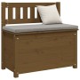 Solid pine wood bench honey brown 80x41x77 cm by vidaXL, Banks - Ref: Foro24-823552, Price: 131,70 €, Discount: %