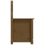 Banco de madera maciza pino marrón miel 80x41x77 cm de vidaXL, Bancos - Ref: Foro24-823552, Precio: 131,70 €, Descuento: %