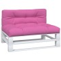 Kissen für Palettensofa 2 Stück rosa Stoff von vidaXL, Kissen für Stühle und Sofas - Ref: Foro24-360753, Preis: 87,00 €, Raba...