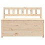 Solid pine wood bench 110x41x76.5 cm by vidaXL, Banks - Ref: Foro24-823554, Price: 108,89 €, Discount: %