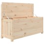 Solid pine wood bench 110x41x76.5 cm by vidaXL, Banks - Ref: Foro24-823554, Price: 108,89 €, Discount: %