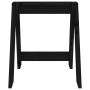 Stools 2 units solid black pine wood 40x40x45 cm by vidaXL, Folding stools and chairs - Ref: Foro24-823663, Price: 31,96 €, D...