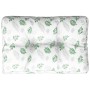 Cushion for pallets fabric leaf print 60x40x12 cm by vidaXL, Cushions for chairs and sofas - Ref: Foro24-360575, Price: 17,23...