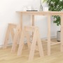 Stools 2 units solid pine wood 40x40x60 cm by vidaXL, Folding stools and chairs - Ref: Foro24-823664, Price: 46,51 €, Discoun...