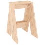 Stools 2 units solid pine wood 40x40x60 cm by vidaXL, Folding stools and chairs - Ref: Foro24-823664, Price: 46,51 €, Discoun...