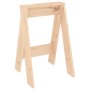 Stools 2 units solid pine wood 40x40x60 cm by vidaXL, Folding stools and chairs - Ref: Foro24-823664, Price: 46,51 €, Discoun...