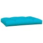 Pallet cushions 2 pieces turquoise fabric by vidaXL, Cushions for chairs and sofas - Ref: Foro24-360754, Price: 87,17 €, Disc...