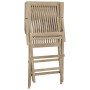 Folding garden chairs 2 units solid teak wood 56x61x89 cm by vidaXL, Garden chairs - Ref: Foro24-362764, Price: 174,34 €, Dis...