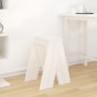 Stools 2 units solid white pine wood 40x40x60 cm by vidaXL, Folding stools and chairs - Ref: Foro24-823665, Price: 54,62 €, D...