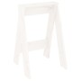 Stools 2 units solid white pine wood 40x40x60 cm by vidaXL, Folding stools and chairs - Ref: Foro24-823665, Price: 54,62 €, D...