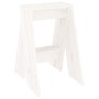 Stools 2 units solid white pine wood 40x40x60 cm by vidaXL, Folding stools and chairs - Ref: Foro24-823665, Price: 54,62 €, D...