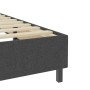 Box spring bed dark gray fabric 200x200 cm by vidaXL, Beds and slatted bases - Ref: Foro24-3054801, Price: 717,99 €, Discount: %