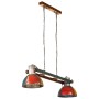 Lámpara colgante industrial multicolor E27 25 W 111 cm de vidaXL, Lámparas - Ref: Foro24-344394, Precio: 95,48 €, Descuento: %