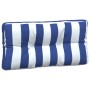 Pallet cushions 3 pieces blue and white striped fabric by vidaXL, Cushions for chairs and sofas - Ref: Foro24-360770, Price: ...