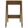 Stools 2 pcs solid honey brown pine wood 40x40x60 cm by vidaXL, Folding stools and chairs - Ref: Foro24-823667, Price: 39,74 ...