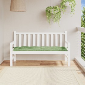 Gartenbankkissen Oxford-Stoff mit Blattdruck, 150 x 50 x 7 cm von vidaXL, Kissen für Stühle und Sofas - Ref: Foro24-361618, P...