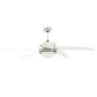 Ventilador de techo adornado con lámpara 128 cm blanco de vidaXL, Ventiladores de techo - Ref: Foro24-50538, Precio: 149,37 €...