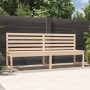 Banco de jardín madera maciza de pino 201,5 cm de vidaXL, Bancos de jardín - Ref: Foro24-824046, Precio: 136,14 €, Descuento: %