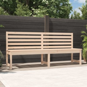 Banco de jardín madera maciza de pino 201,5 cm de vidaXL, Bancos de jardín - Ref: Foro24-824046, Precio: 138,99 €, Descuento: %