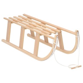 Plywood snow sled 110x40x34 cm by vidaXL, Sleighs - Ref: Foro24-93702, Price: 56,99 €, Discount: %