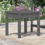 Gartenbank aus massivem grauem Kiefernholz 50x44x45 cm von vidaXL, Gartenbänke - Ref: Foro24-823992, Preis: 44,90 €, Rabatt: %