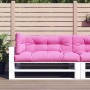 3 Stück Palettenkissen rosa Stoff von vidaXL, Kissen für Stühle und Sofas - Ref: Foro24-360775, Preis: 60,27 €, Rabatt: %