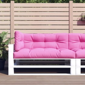 Cushions for pallets, 3 pieces, pink fabric by vidaXL, Cushions for chairs and sofas - Ref: Foro24-360775, Price: 59,99 €, Di...