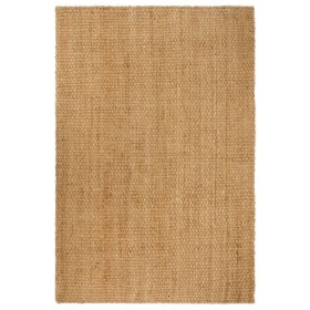 Alfombra rectangular yute natural 160x230 cm de vidaXL, Alfombras - Ref: Foro24-345107, Precio: 124,32 €, Descuento: %