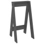 Stools 2 units solid gray pine wood 40x40x75 cm by vidaXL, Folding stools and chairs - Ref: Foro24-823671, Price: 44,99 €, Di...