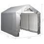 Carpa de almacenamiento acero gris 180x300 cm de vidaXL, Cobertizos - Ref: Foro24-3079585, Precio: 310,15 €, Descuento: %