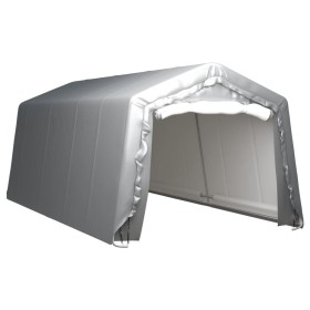 Gray steel storage tent 300x600 cm by vidaXL, Sheds - Ref: Foro24-3079588, Price: 471,99 €, Discount: %