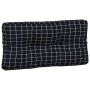 Pallet cushions 5 pieces black checkered fabric by vidaXL, Cushions for chairs and sofas - Ref: Foro24-360793, Price: 111,04 ...