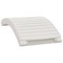 Solid white acacia wood lounger 184x55x64 cm by vidaXL, Loungers - Ref: Foro24-363281, Price: 157,35 €, Discount: %