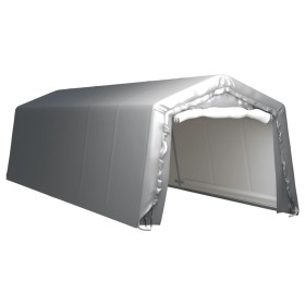 Carpa de almacenamiento acero gris 300x900 cm de vidaXL, Cobertizos - Ref: Foro24-3079590, Precio: 622,09 €, Descuento: %