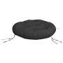 Round black Oxford fabric cushion Ø 60x11 cm by vidaXL, Cushions for chairs and sofas - Ref: Foro24-361947, Price: 27,87 €, D...