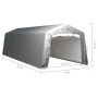 Carpa de almacenamiento acero gris 300x900 cm de vidaXL, Cobertizos - Ref: Foro24-3079590, Precio: 702,55 €, Descuento: %