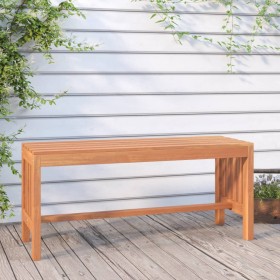 Solid eucalyptus wood garden bench 110 cm by vidaXL, garden benches - Ref: Foro24-363288, Price: 104,94 €, Discount: %