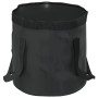 Folding buckets 2 units black PVC 20 L by vidaXL, camping tools - Ref: Foro24-364312, Price: 26,28 €, Discount: %