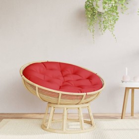 Round red Oxford fabric cushion Ø 100x11 cm by vidaXL, Cushions for chairs and sofas - Ref: Foro24-361968, Price: 50,99 €, Di...