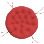 Round red Oxford fabric cushion Ø 100x11 cm by vidaXL, Cushions for chairs and sofas - Ref: Foro24-361968, Price: 50,22 €, Di...